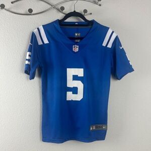 Nike Indianapolis Colts #5 Richardson Blue Football Jersey Size Small